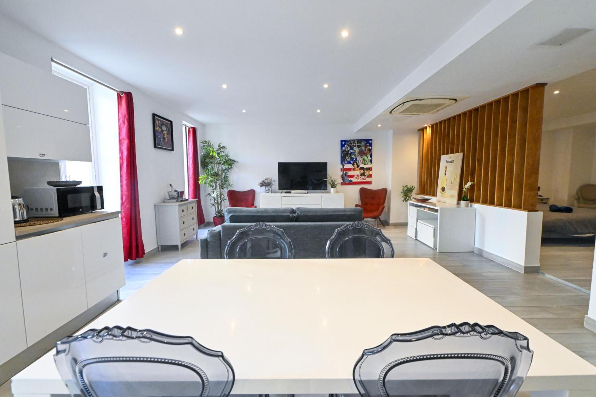 Loft Place Massena Avec Terrasse Lejlighed Nice